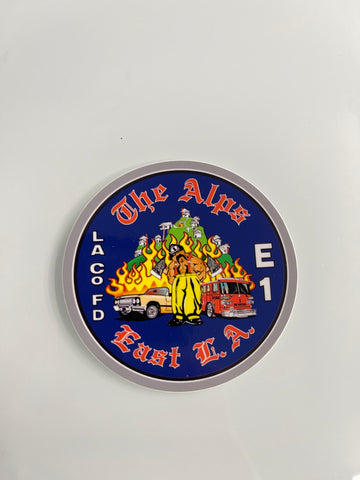 Los Angeles County Fire Department Station 1's Decal