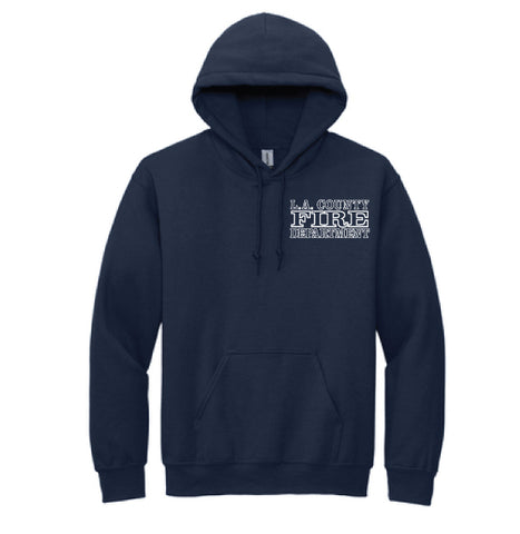 Los Angeles County Fire Department Duty Hooded Sweatshirt - Official Logo-