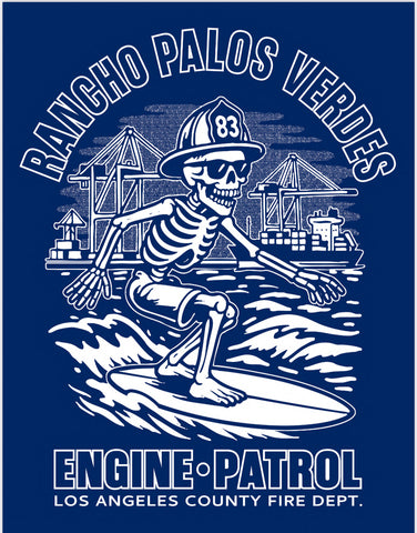 Los Angeles County Fire Station 83 1/COLOR - NEW IN STOCK