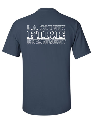 Los Angeles County Fire Department Duty T Shirt - Official Logo -