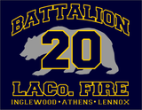 Los Angeles County Fire Department Batallion 20 Shirt