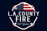 Pre Order - America's 250th  Birthday Commemorative T-Shirt - LA County Fire -