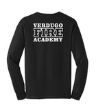 Instructors Only Verdugo Fire Academy Long Sleeve T Shirt (Black) Order Deadline 12/11/23
