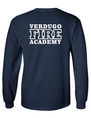 Verdugo Fire Academy Long Sleeve T Shirt - Order Deadline 12/11/23