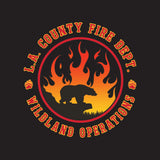 Los Angeles County Fire Department -Wildland Operations T Shirt