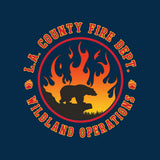 Los Angeles County Fire Department -Wildland Operations T Shirt