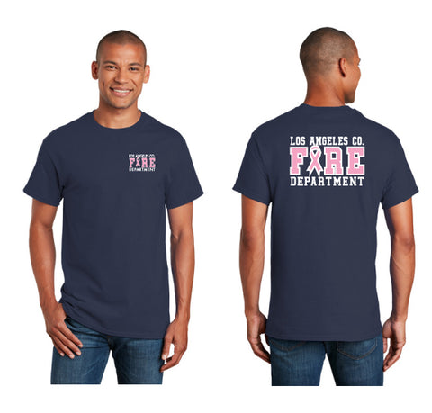 Los Angeles County Fire Department Pink Pride Men''s