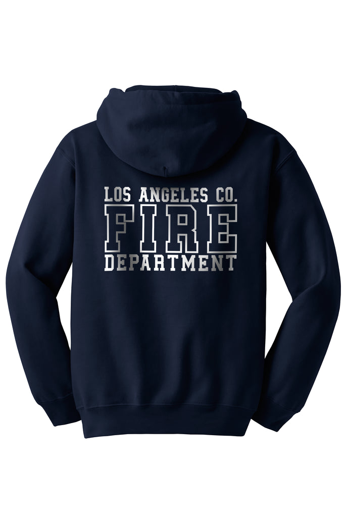Los Angeles County Fire Department Duty Hooded Sweatshirt 1 C CTY Box Logo
