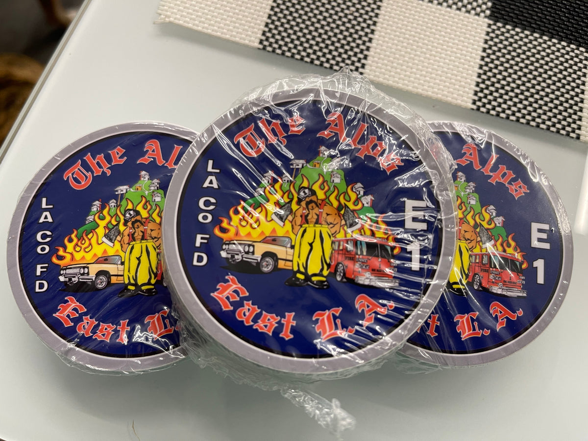 Los Angeles County Fire Department Station 1's Decal – LA FIRE SHIRT GUY