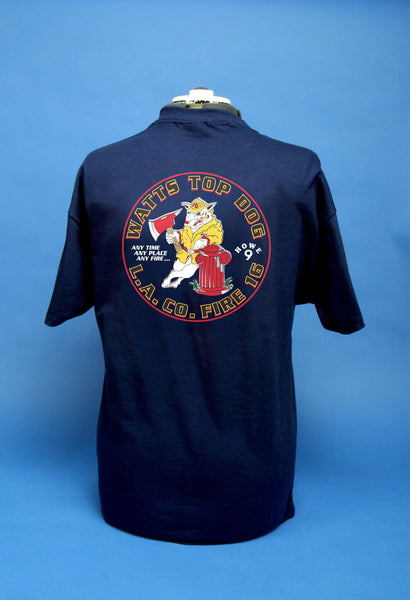 Los Angeles County Fire Station 16 Watts Top Dog – LA FIRE SHIRT GUY