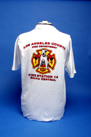 Los Angles County Fire Station 14 Petie White