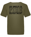 Los Angeles County Fire Department Military Green Toddler Sizes 2T 3T 4T