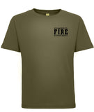 Los Angeles County Fire Department Military Green Toddler Sizes 2T 3T 4T